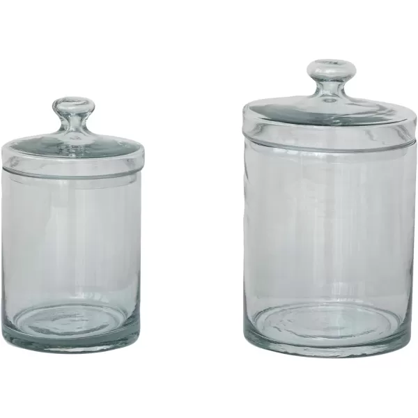 imageCreative CoOp Clear Classic Glass Jar with Lid 7 Cup4 Cup