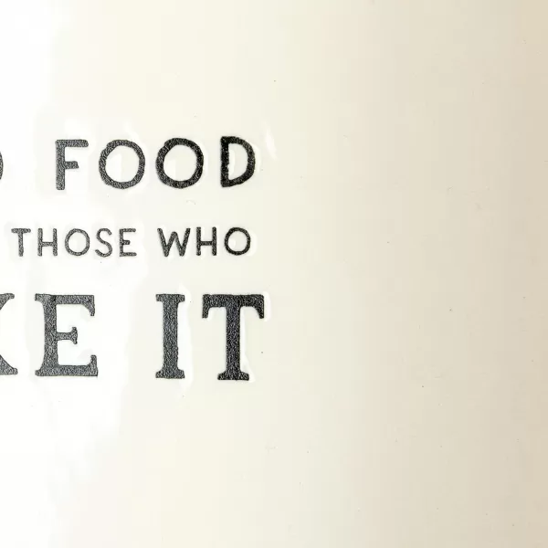 imageCreative CoOp Inspirational Brew Stoneware Coffee Mug Set White and Black Set of 6Baking Dish