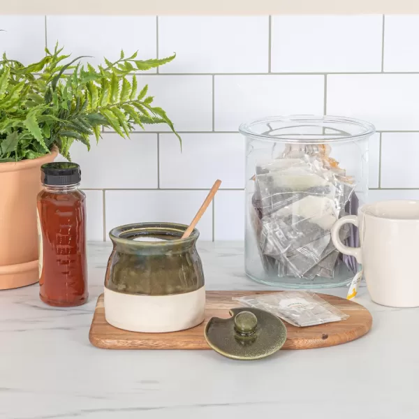 imageCreative CoOp Kitchen Storage 38quotL x 38quotW x 44quotH GreenGreen