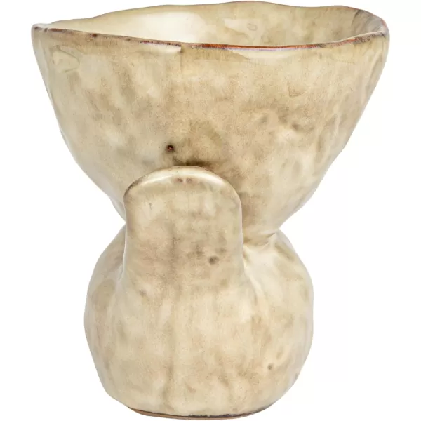 imageCreative CoOp Rustic Stoneware Donkey Bowl BrownBird