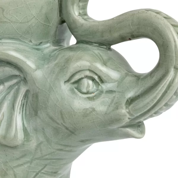 imageCreative CoOp Rustic Stoneware Donkey Bowl BrownElephant