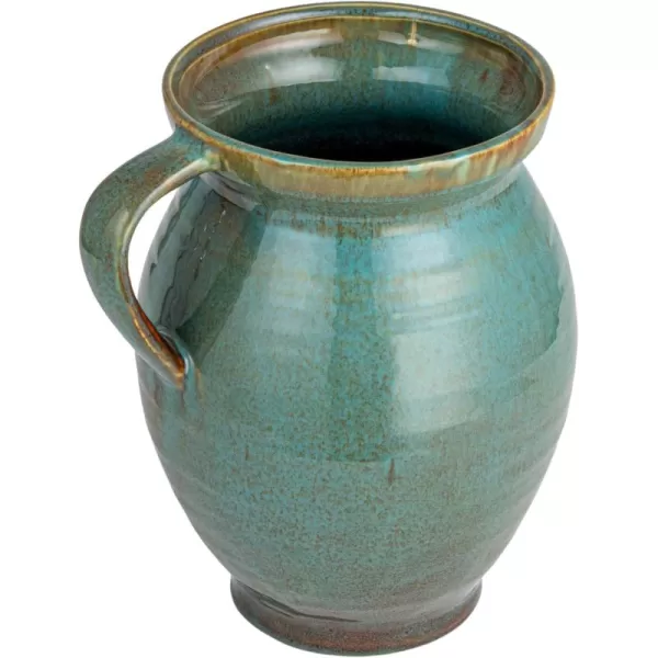 imageCreative CoOp 4 Quart Country Stoneware Jug Blue