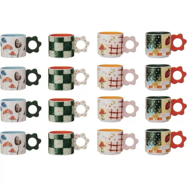 imageCreative CoOp Picnic Daydream Stoneware Platter MulticolorMug