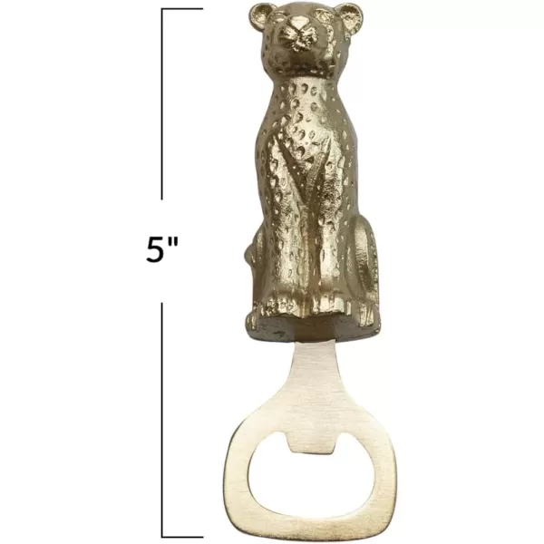imageCreative CoOp Antique Cheetah Bottle Opener Gold