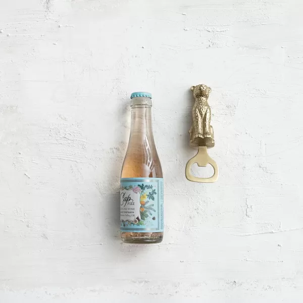 imageCreative CoOp Antique Cheetah Bottle Opener Gold