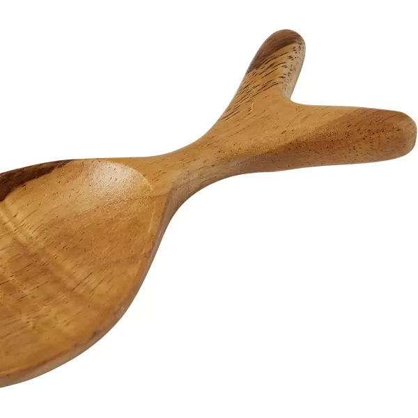 imageCreative CoOp Coastal Fish Shaped Acacia Wood Natural Spoon