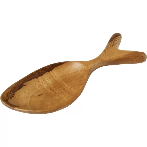 imageCreative CoOp Coastal Fish Shaped Acacia Wood Natural Spoon