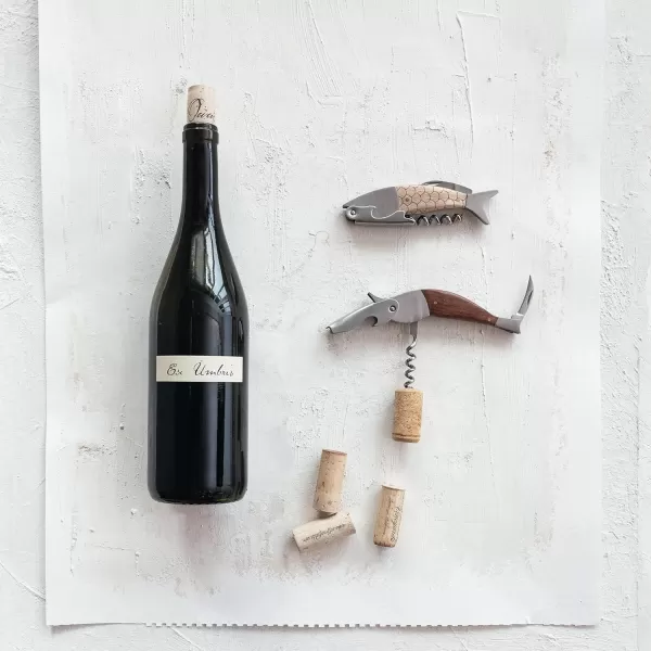 imageCreative CoOp Merbau Wood Bird Bottle Opener NaturalBird