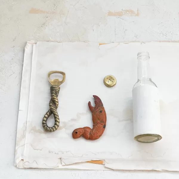 imageCreative CoOp Nautical Rope Antique Bottle Opener Gold