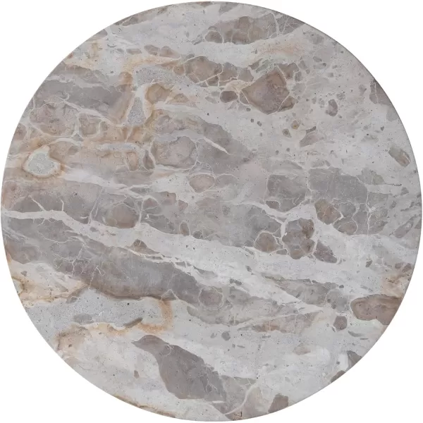 imageCreative CoOp Scandinavian Round Marble Multicolor Lazy Susan Multi