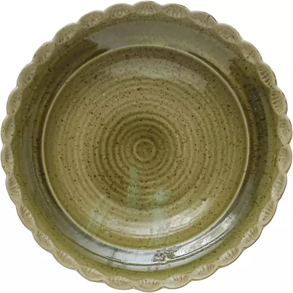 imageCreative CoOp Stoneware Scalloped Edge Ivory Bowl