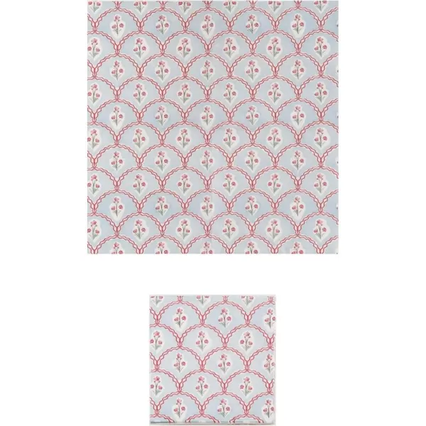 imageCreative CoOp Let The Evening Be Gin Cocktail Napkins MulticolorMarbled