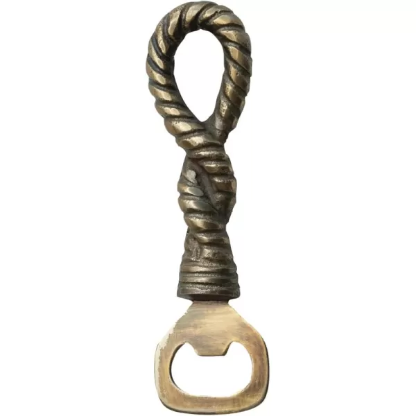 imageCreative CoOp Nautical Rope Antique Bottle Opener Gold