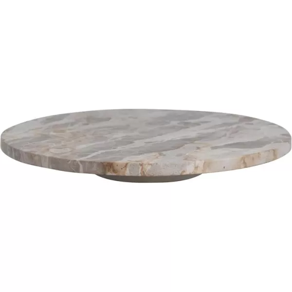 imageCreative CoOp Scandinavian Round Marble Multicolor Lazy Susan Multi