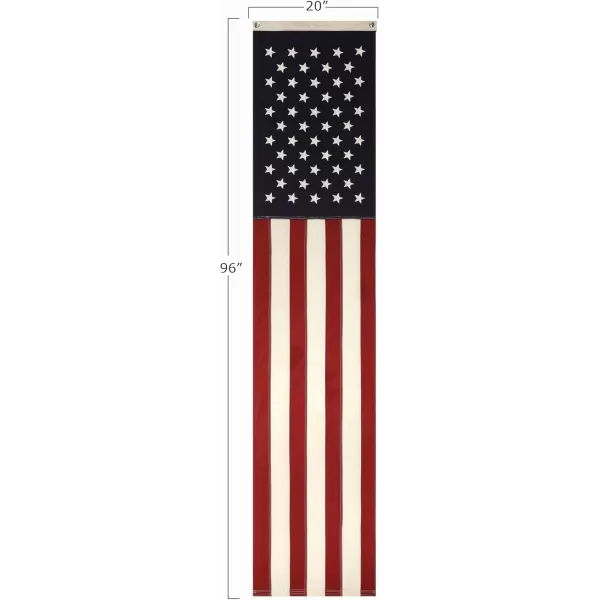 imageCreative CoOp 20quot L x 96quot H Vertical Flag Wall Dcor