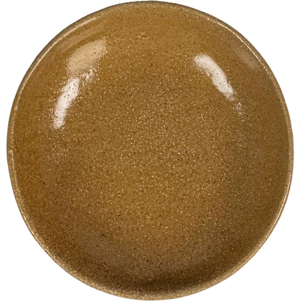 imageCreative CoOp Black Stoneware Bowl with Handle and Base Reactive Glaze 8quot L x 8quot W x 375quot HTaupe