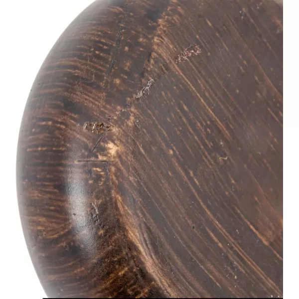 imageCreative CoOp Decorative Paulownia Wood Espresso Finish VaseEspresso Finish