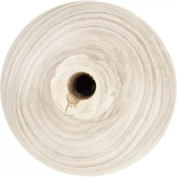 imageCreative CoOp Decorative Paulownia Wood Espresso Finish VaseNatural