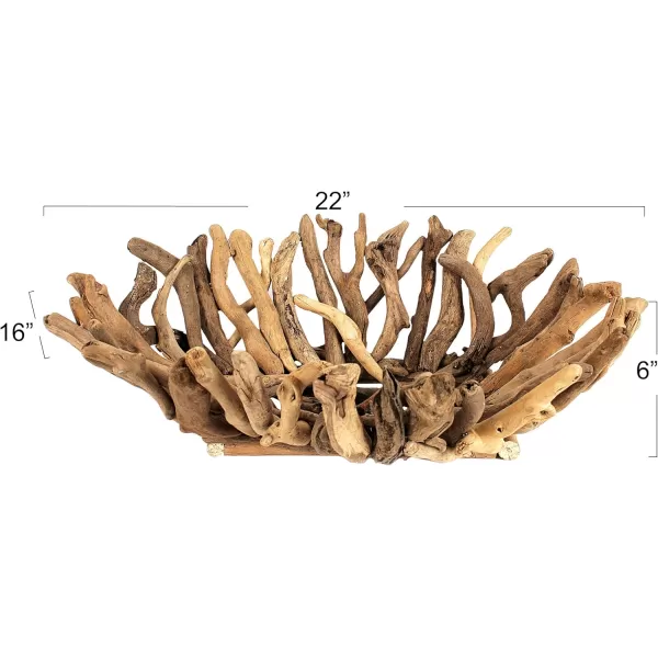 imageCreative CoOp Driftwood Tray