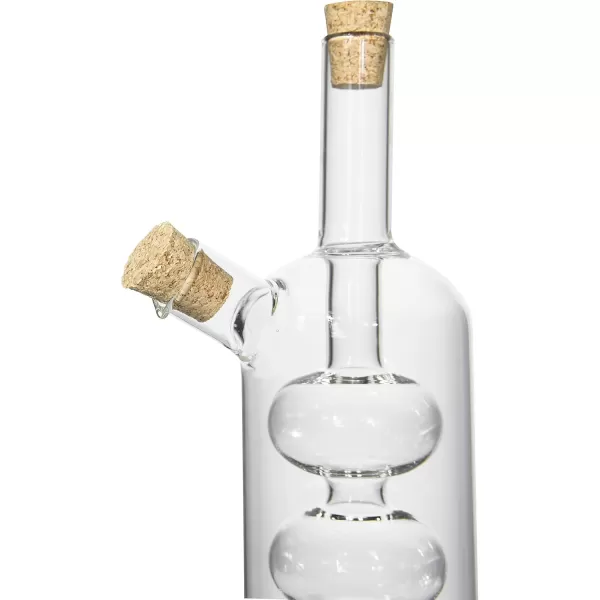 imageCreative CoOp HandBlown Glass Oil and Vinegar Cruet Translucent