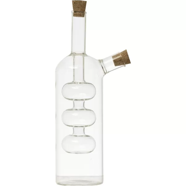 imageCreative CoOp HandBlown Glass Oil and Vinegar Cruet Translucent
