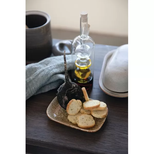 imageCreative CoOp HandBlown Glass Oil and Vinegar Cruet Translucent