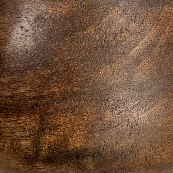 imageCreative CoOp Mango Wood Bowl Walnut Finish