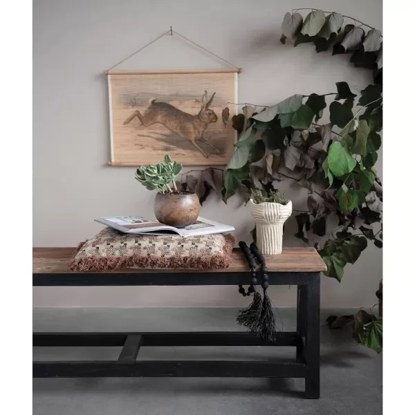 imageCreative CoOp Mango Wood Bowl Walnut Finish
