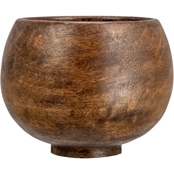 imageCreative CoOp Mango Wood Bowl Walnut Finish