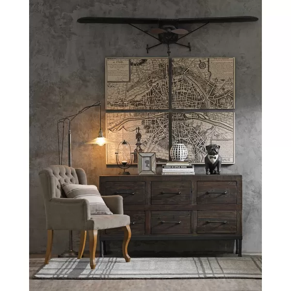 imageCreative CoOp Metal Plane Wall Dcor