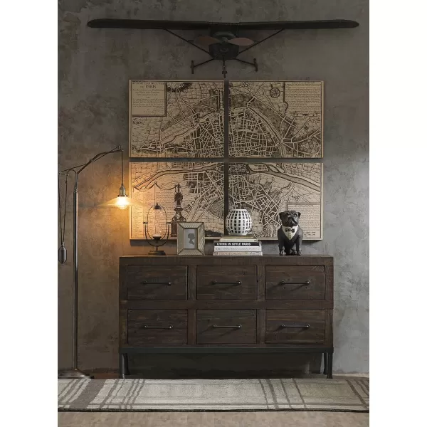 imageCreative CoOp Metal Plane Wall Dcor