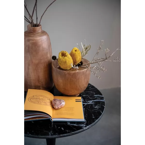 imageCreative CoOp Paulownia Wood Vase Brown