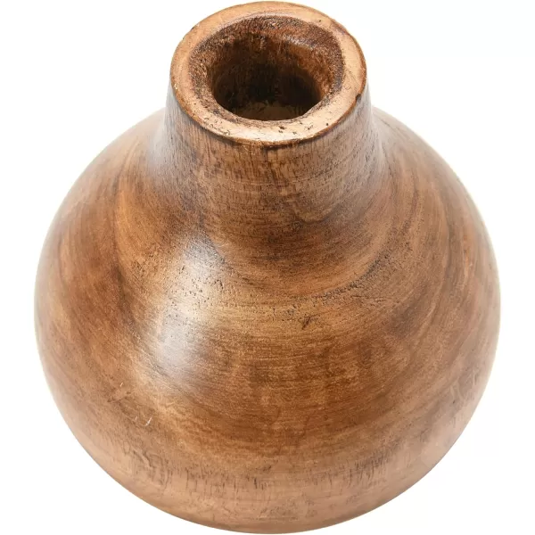 imageCreative CoOp Paulownia Wood Vase Brown