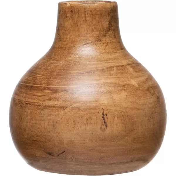 imageCreative CoOp Paulownia Wood Vase Brown