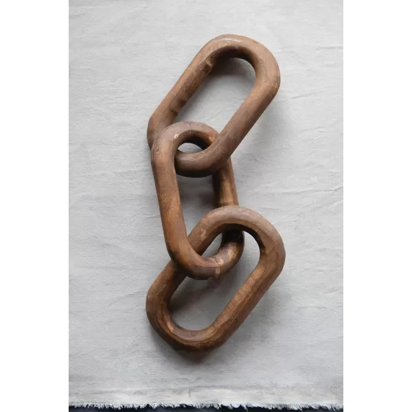 imageCreative CoOp Reclaimed Wood 3 Links Chain Natural