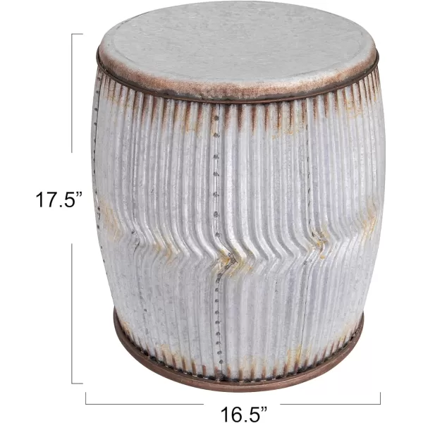 imageCreative CoOp Round Metal StoolSide Table
