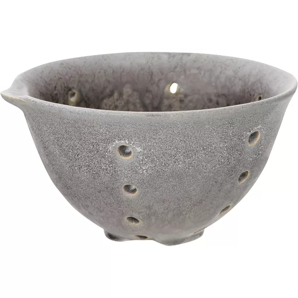 imageCreative CoOp Round Stoneware Berry Spouts ampamp Reactive Glaze Finishes Set of 2 Colors Bowls Multicolor