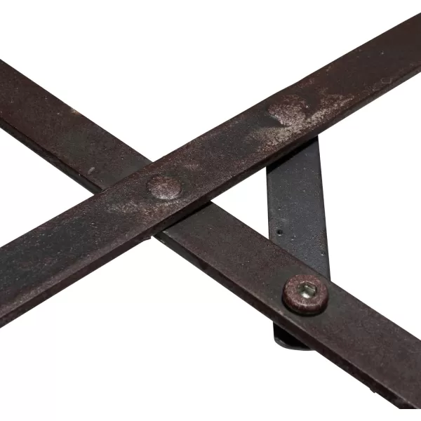 imageCreative CoOp Set of 2 Iron Planters on StandsWhite