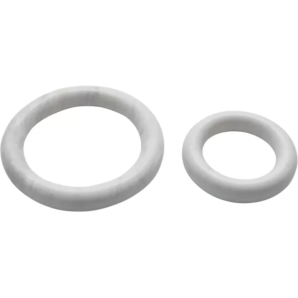 imageCreative CoOp Set of 2 Marble Trivets for Dining Table White