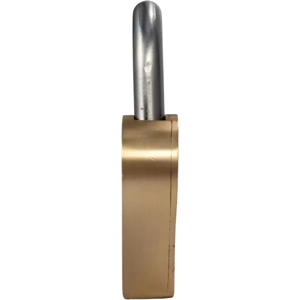 imageCreative CoOp Stainless Steel Heart Shaped Lock with Flowers and Matte Finish Brass Set of 3