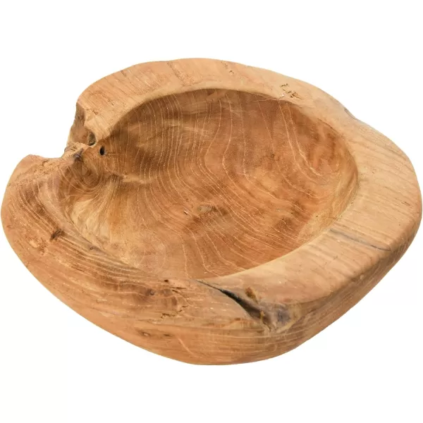 imageCreative CoOp Teakwood Set of 2 Each One Will Vary Bowl Brown 2