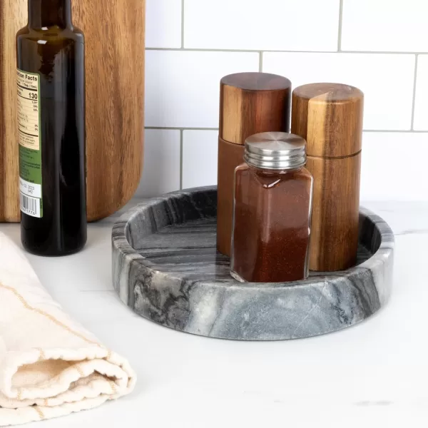 imageCreative CoOp Tray Accent Decor Grey
