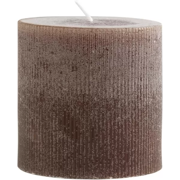 imageCreative CoOp Unscented Pleated Taper Candles in Box Set of 12Leather