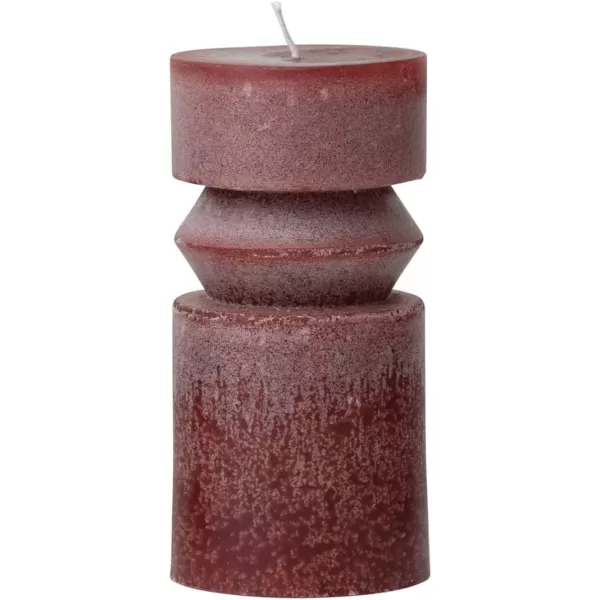 imageCreative CoOp Unscented Totem Taper Candles in Box Set of 2 CappuccinoCabernet