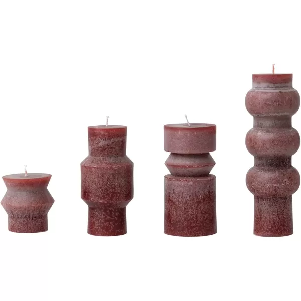 imageCreative CoOp Unscented Totem Taper Candles in Box Set of 2 CappuccinoCabernet