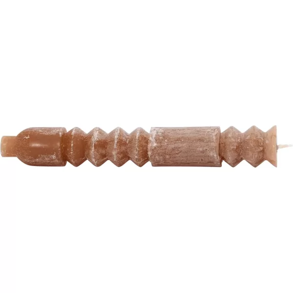 imageCreative CoOp Unscented Totem Taper Candles in Box Set of 2 CappuccinoCappuccino