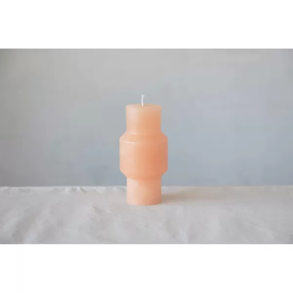 imageCreative CoOp Unscented Totem Taper Candles in Box Set of 2 CappuccinoCitrus
