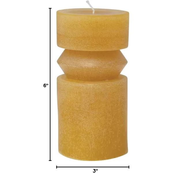 imageCreative CoOp Unscented Totem Taper Candles in Box Set of 2 CappuccinoHoney