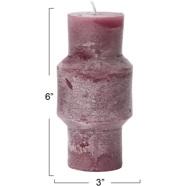 imageCreative CoOp Unscented Totem Taper Candles in Box Set of 2 CappuccinoPinot
