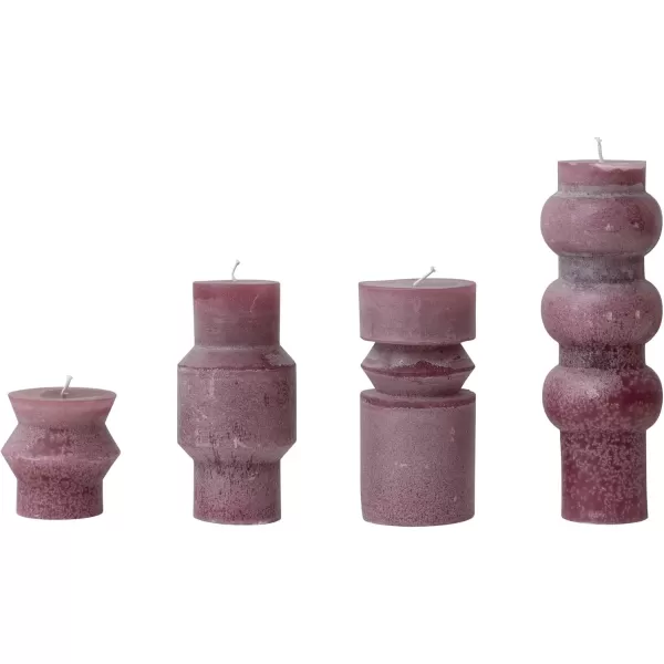 imageCreative CoOp Unscented Totem Taper Candles in Box Set of 2 CappuccinoPinot